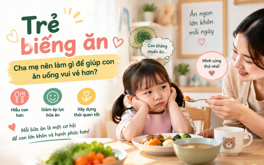 Trẻ biếng ăn