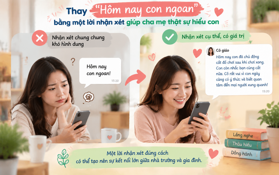 Nhận xét từ giáo viên