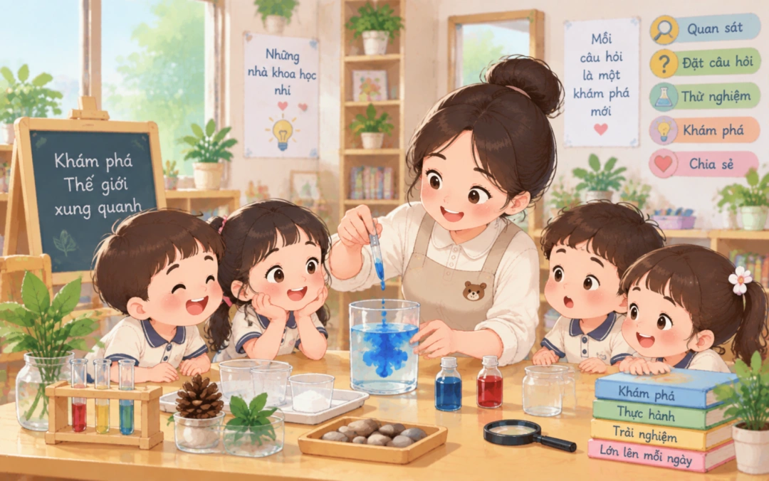 Khám phá khoa học cùng cô giáo