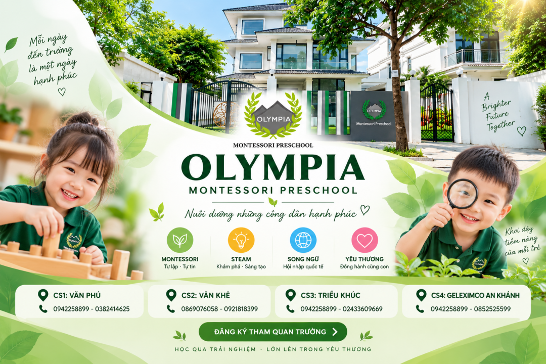 Mầm Non Song Ngữ Olympia Montessori