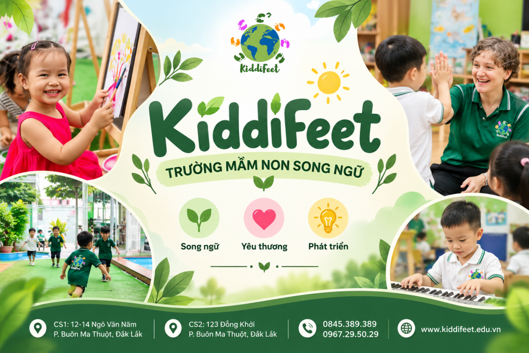 Mầm Non Song Ngữ Kiddifeet